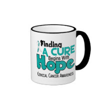 ESPERANZA 5 del cáncer de cuello del útero Tazas