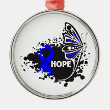 Esperanza Ankylosing la mariposa de Spondylitis Ornamentos De Reyes Magos