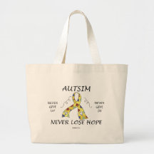 Esperanza del autismo bolsas