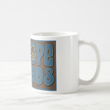 Esperanza del retrato 2008 de Obama Taza De Café