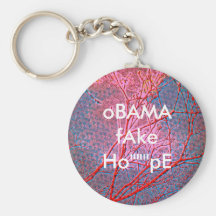 esperanza falsa de oBAMA Llavero Personalizado
