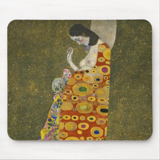 Esperanza II 1907-1908 del ~ de Gustavo Klimt del  Tapetes De Ratón