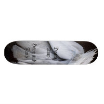 Esperanza y    fe del amperio de la muerte patin personalizado