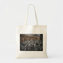 Esperar el tren bolsas de mano