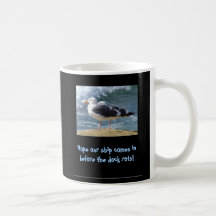 Espere nuestra nave, espere nuestra nave, espere n taza de café