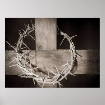 Espinas del poster de Cristo