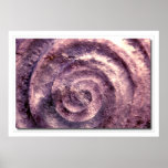 Espiral de cristal hipnótico de Moko Posters