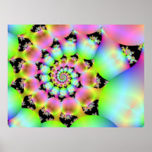 Espiral de la burbuja impresiones