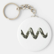 espiral del metal llaveros personalizados