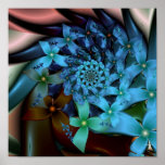 Espiral del ramo impresiones