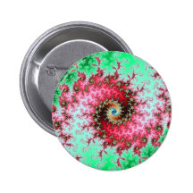 Espiral doble -. diseño del fractal pin