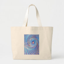 espiral fosilizado bolsa lienzo