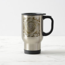 Espiral que brilla intensamente taza