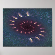 espiral recurrente ambiente impresiones