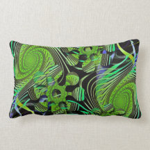Espirales artísticos y Lumbar de la almohada de la