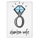 esposa del arrancador tarjetas