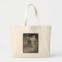 Esposa del Fox de Ukiyo-e Bolsas