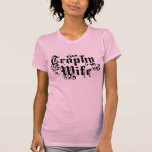 Esposa del trofeo camiseta