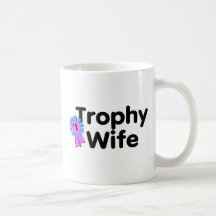 Esposa del trofeo taza de café