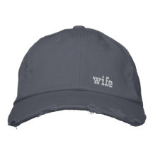 esposa gorras bordadas