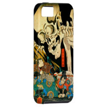 Esqueleto de Kuniyoshi convocado por la bruja iPhone 5 Case-Mate Cobertura