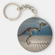 Esqueleto del dinosaurio de T.rex Llavero