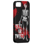 ESQUELETO DEL TEXTO O DEL PÍO iPhone 5 Case-Mate FUNDA