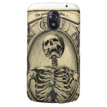 Esqueleto, gótico, medieval samsung galaxy nexus fundas