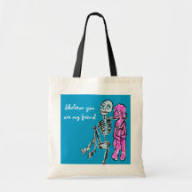 Esqueleto usted es mi amigo bolsas de mano