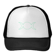 Esquema de la diosa del triple del verde de mar gorro