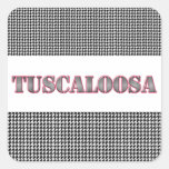 Esquema rojo de Tuscaloosa (por MG Dezigns) Pegatinas
