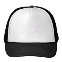Esquema triple de la diosa de Lavander Gorro De Camionero