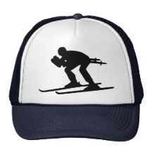 Esquí cuesta abajo gorros  