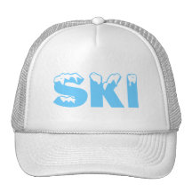 Esquí de la nieve gorro