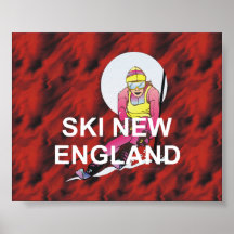 Esquí SUPERIOR Nueva Inglaterra Impresiones