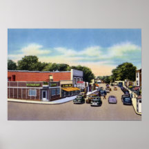 Esquina de Portland Maine Woodfords Impresiones