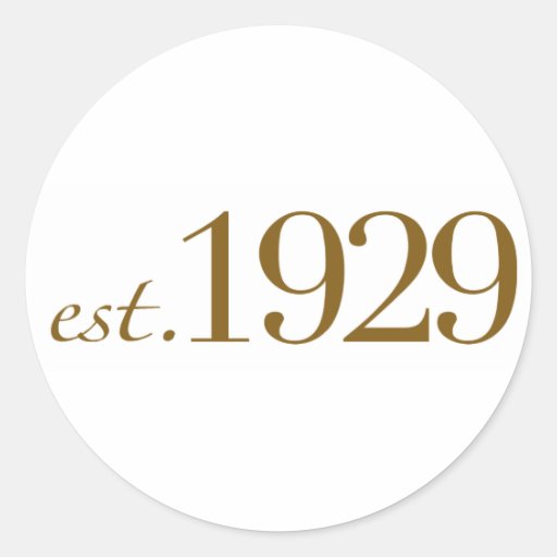 Est 1929 etiquetas  