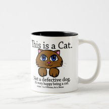 Ésta es tazas de un gato