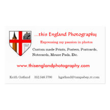 Esta fotografía de Inglaterra Plantillas De Tarjetas De Visita