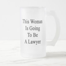 Esta mujer va a ser abogado tazas de café