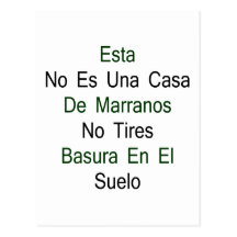 Esta ningún Es Una Casa De Marranos No cansa el En Tarjetas Postales