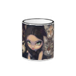 "Está todo sobre taza de los gatos"
