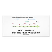 ¿Está usted listo para el pandémico siguiente? Tarjeta Publicitaria Personalizada