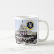 ESTABA ALLÍ DÍA de INAUGURACIÓN de presidente Obam Tazas