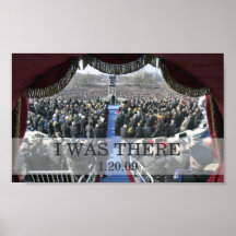 ESTABA ALLÍ: Presidente Obama Inauguration Speech Posters