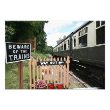 Estación de Crowcombe Heathfield, ferrocarril de W Arte Fotografico