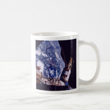 Estación espacial taza