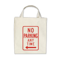 Estacionamiento prohibido (dejado) bolsas de mano