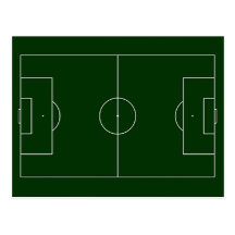 estadio de fútbol verde postales
