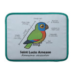 Estadísticas del Amazonas de la Santa Lucía Funda Para Macbook Air